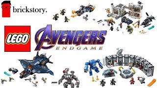 4 Enttäuschungen  5 neue Iron Mans  Neue 2019 Avengers Endgame LEGO Sets [upl. by Ayifa]