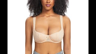 The Design of This Balconette Bra Is Perfect for Square Necklines [upl. by Nomsed]