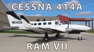 AirMart  1980 Cessna 414A RAM VII [upl. by Averill]