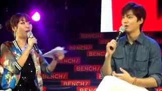 HD Lee MinHo Live in Manila Learning the Language KoreanTagalogEnglish [upl. by Siusan]