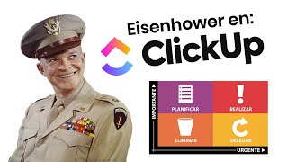 La matriz de Eisenhower en ClickUp Decidiendo mejor en tareas y proyectos [upl. by Enyrehtak692]