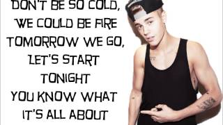 Justin Bieber Take You Lyrics [upl. by Willi]