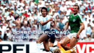 Yo anoté un gol en la final de la Copa Mundial de la FIFA Jorge Burruchagaflv [upl. by Pejsach]