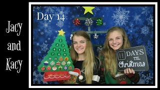 Christmas Countdown 2016  Day 14  Jacy and Kacy [upl. by Alathia]