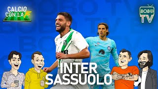 Inter 1  2 Sassuolo  Un super Berardi stende lInter  Calcio con la F [upl. by Acherman]