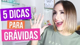 5 DICAS PARA GRÁVIDAS [upl. by Constant]