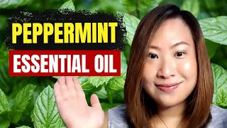 PEPPERMINT ESSENTIAL OIL Uses amp Benefits  Clinical Aromatherapy [upl. by Elocyn]