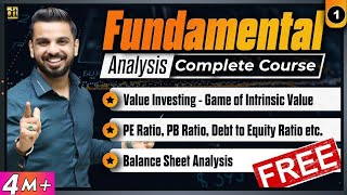 Fundamental Analysis Complete Course  How to Select Best Stocks for Investment in Share Market [upl. by Messab]