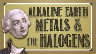 Periodic Table Alkaline Earth Metals amp Halogens [upl. by Atsiuqal465]