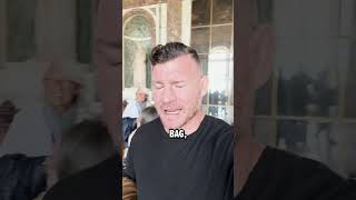 Bisping STOPS a THIEF in PARIS stealing REBECCAS BAG [upl. by Atineg]