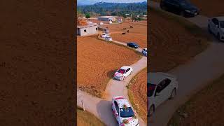 Drone Video Wedding Car 🚗 By Malkeet films punjabi viralvideo trend trending [upl. by Animlehliw]