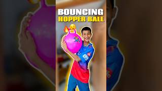 Bouncing hopper ball😧🔥 shorts  unboxing  cricket  kaizadkaifvlogs [upl. by Henrietta]