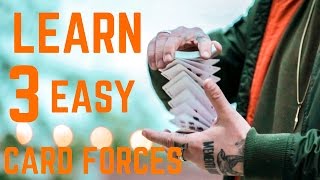 FORCE ANY CARD  3 Easy Ways to Force a Playing card [upl. by Eenot]