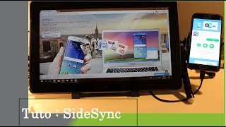 Tuto  comment contrôler son smartphone depuis son PC  SideSync [upl. by Mccarty]