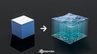 Hyper Realistic Water is this EASY in 3D Graphics [upl. by Aicelf]