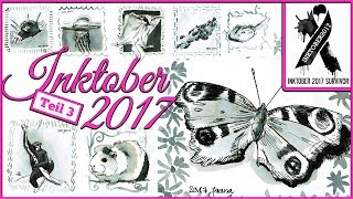 Inktober2017  Tiere zeichnen Challenge Teil 3  2431  by Jaana Kern JaJoFo [upl. by Tibbetts366]