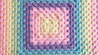 Crochet a Perfect Seamless Granny Square amp no twisting [upl. by Jerrilyn]