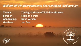 PGMB Thuis  29 september 2024  Zondagschristen off full time christen [upl. by Fishman]