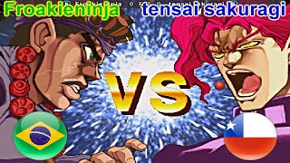 JoJos Bizarre Adventure  Froakieninja vs tensai sakuragi FT5 [upl. by Yblok]