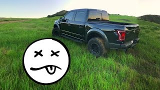 2017 Ford Raptor Hill Climb and Roll Over FAIL wasnt me [upl. by Enilrad643]