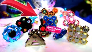 TOP 10 COOLEST Fidget Spinners in The World RARE ROMAN ATWOOD NEW FIDGET SPINNER GIVEAWAY [upl. by Hephzipah]