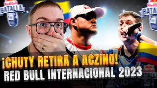 ¡CHUTY RETIRA A ACZINO RED BULL INTERNACIONAL 2023 [upl. by Rennoc]