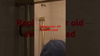 Replace your old shower head quick and easy click the link below for full video [upl. by Srednas229]