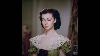 Gone with the wind screentest Vivien Leigh as Scarlet Ohara [upl. by Atteniuq86]