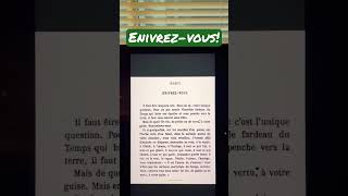 Poème du jour Enivrezvous Charles Baudelaire [upl. by Baggett]