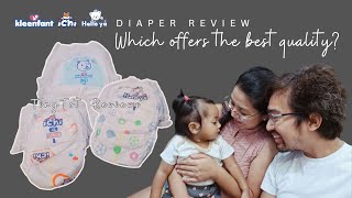 TikTokPH trending diapers  Diaper Review of Ichi Hello ya and Kleenfant [upl. by Lonyer]