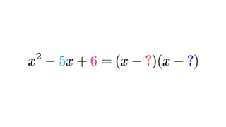 How to Factor Quadratic Equations  Monics [upl. by Spiegleman526]