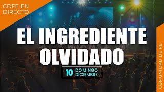 El ingrediente olvidado  Ps Rolando Rodríguez [upl. by Callida]