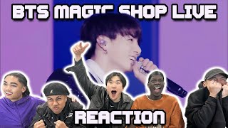 OUR FIRST TIME WATCHING BTS MAGIC SHOP LIVE [upl. by Denis]