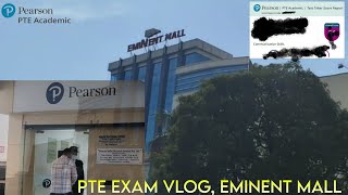 PTE Exam vlog  Eminent Mall Jalandhar [upl. by Nnylorac]