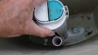 How to easily fix the push button cistern no tools required [upl. by Tanny]