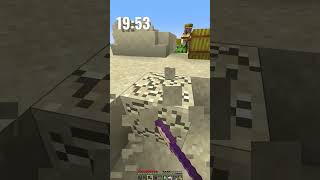 Jessaye de sauter le plus haut possible dans minecraft challenge mcspeedrun [upl. by Sinne]