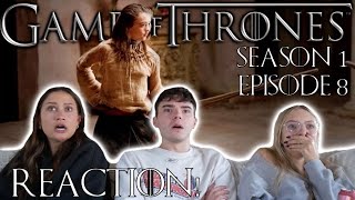 GAME OF THRONES SEASON 1 EPISODE 8 THE POINTY END REACTION [upl. by Welton877]