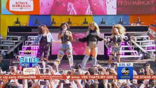 Fifth Harmony  Worth It Live on Good Morning America [upl. by Macdougall]