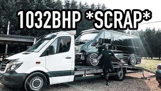 MY 1032 BHP HYPER TRANSIT VAN IS NOW SCRAP WE GOT INTO A FIGHT EP2 [upl. by Bernie]