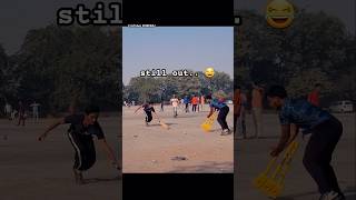 Catch Drop but Out😂 catchdrop runout cricketshorts ytshots [upl. by Ainek]