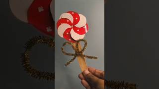 Easy Lollipop Craft New Creative Craft lollipop sweets trending diy youtubeshorts craft [upl. by Grof]