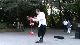 Incredible Ninja Diabolist at Ueno Park TOKYO Japan [upl. by Yleme175]