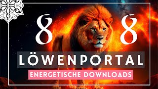 LÖWENPORTAL 8823 STÄRKSTE LICHTENERGIE des Jahres Manifestationskraft amp spirituelle Führung [upl. by Ayekat]