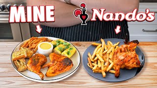 Making Nandos PeriPeri Chicken At Home  But Better [upl. by Nail]