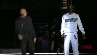 Insider Access  Diddy unites with Snoop and Dr Dre onstage in LA [upl. by Htur]