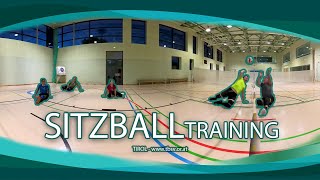 Sitzball  Training in BadHäring 360° [upl. by Eednus]