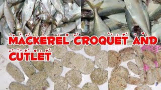 Mackerel croquet and cutlet recipe Goan traditional recipe Goa 2022 [upl. by Rachelle]