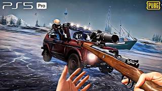 PS5 Pro™ PUBG Solo 🎮 DUAL SENSE CONTROL GAMEPLAY •𝕍𝕀𝕂𝔼ℕ𝔻𝕀• no commentary [upl. by Jotham]