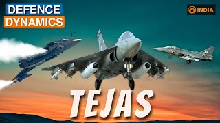 LCS Tejas Mk1A 45 gen allweather multirole fighter aircraft  Defence Dynamics [upl. by Dnalerb307]