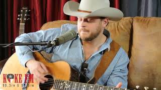 Josh Abbott sings quotShes Like Texasquot live on KOKEFM [upl. by Gupta]